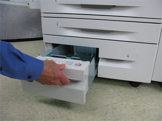 Load Paper In Paper Trays And Of The Tandem Tray Module And Set The