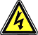 electrical hazard: danger of shock or death if procedure not followed.