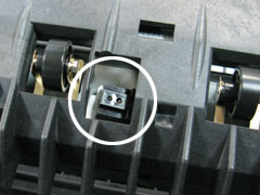 baffle sensor - close