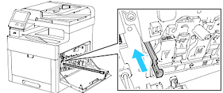 Return the cleaning rod to its original location