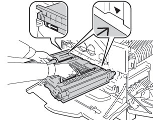 Align the new Transfer Belt