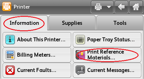 Select Information, Print Reference Materials