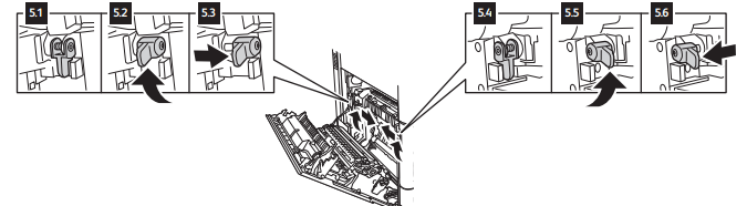 unlatch fuser