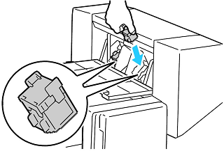 install staple cart in ofc fin LX model