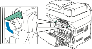 Adjust the Fuser for Printing on Envelopes