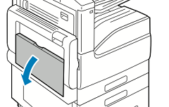 Open bypass tray