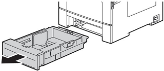 remove tray 1