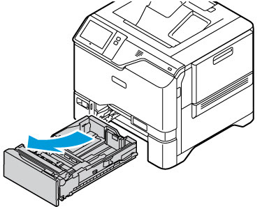 Load Paper in Trays 1-5