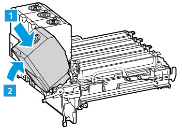 Insert toner cartridge imaging kit