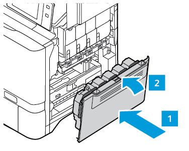 Insert waste toner container