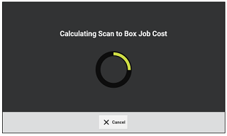 Scan to Box calculate cost
