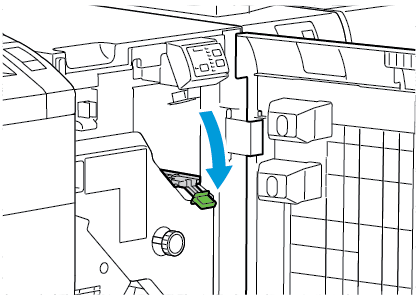 return lever 1c to orig position